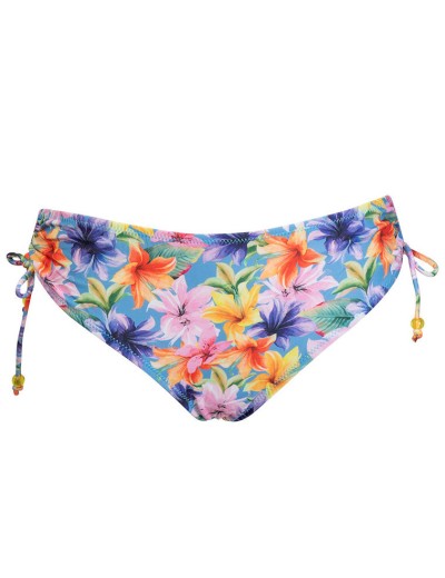 Голубой купальник с цветами Sielei HAWAII HA93 jeans, Цвет: jeans (голубой), Размеры: 80D, изображение 3