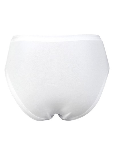 Трусы миди из хлопка и модала Sielei IOSONOIO 5009 bianco, Цвет: bianco (белый), Размеры: S, изображение 6