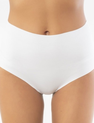 Высокие хлопковые трусы Sielei IOSONOIO 5101 bianco, Цвет: bianco (белый), Размеры: L, изображение 3