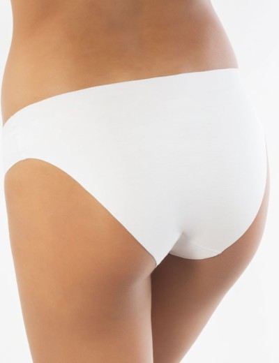 Трусы хлопковые с лазерными срезами Sielei IOSONOIO 5105 bianco, Цвет: bianco (белый), Размеры: S, изображение 2
