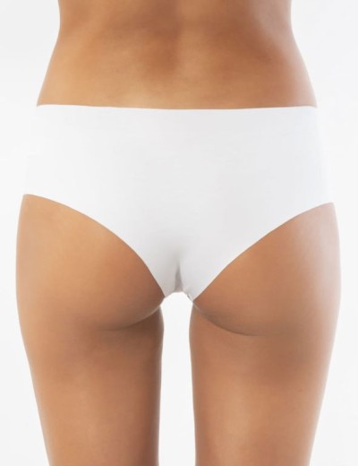 Хлопковые трусы-панти с лазерными срезами Sielei IOSONOIO 5109 bianco, Цвет: bianco (белый), Размеры: M, изображение 4