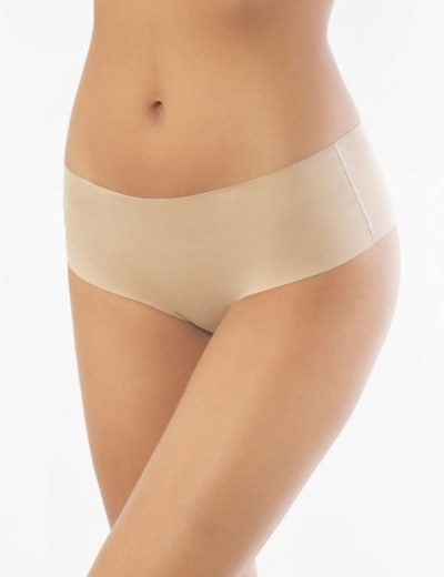 Хлопковые трусы-панти с лазерными срезами Sielei IOSONOIO 5109 skin, Цвет: skin (телесный), Размеры: S, изображение 3