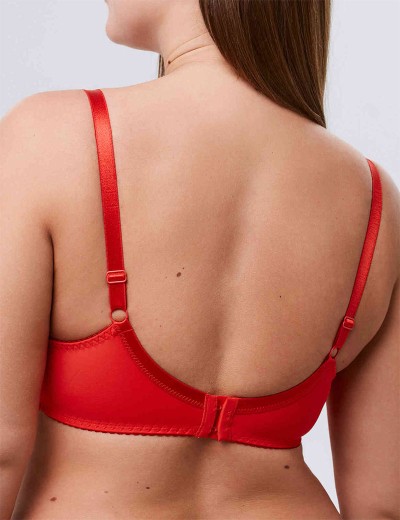 Бюстгальтер полумягкий VOVA SNEJANNA B54023 россо, Цвет: россо, Размеры: 90E, изображение 2