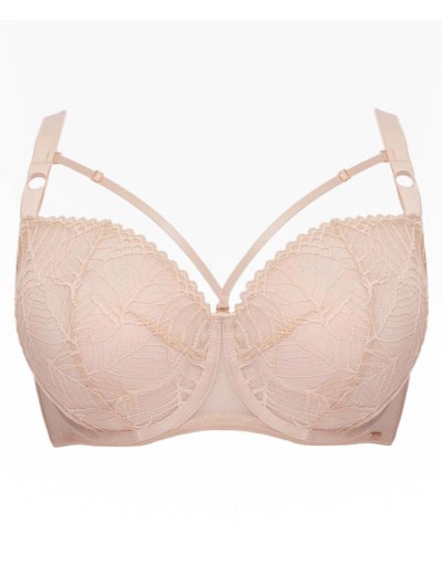 Кружевной бюстгальтер балконет Alles BEVERLY M телесный, Цвет: телесный, Размеры: 70D, изображение 8