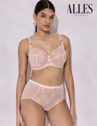 Трусы высокие Alles CHIARA classic телесный, Цвет: телесный, Размеры: L, изображение 3