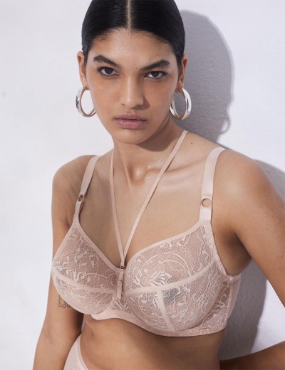 Бюстгальтер кружевной мягкий Alles CHIARA M телесный, Цвет: телесный, Размеры: 70G, изображение 3