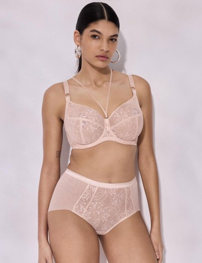 Бюстгальтер кружевной мягкий Alles CHIARA M телесный, Цвет: телесный, Размеры: 70G, изображение 5