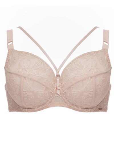 Бюстгальтер кружевной мягкий Alles CHIARA M телесный, Цвет: телесный, Размеры: 70G, изображение 7