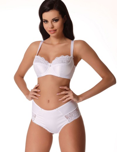 Бюстгальтер полумягкий Alles IDA PU, Цвет: белый, Размеры: 85E, изображение 4