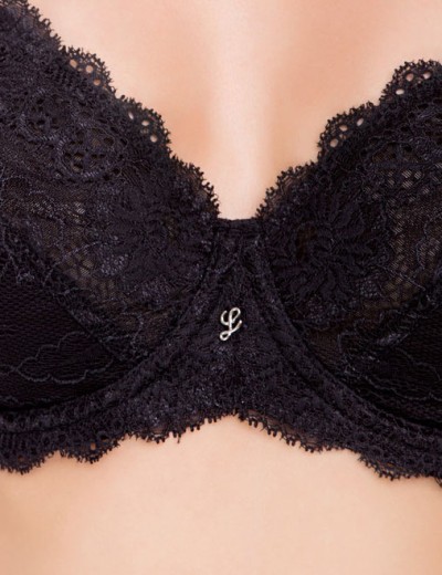 Бюстгальтер мягкий со съемными косточками Leilieve FEELGOOD 7999 nero, Цвет: nero (черный), Размеры: 75C, изображение 6