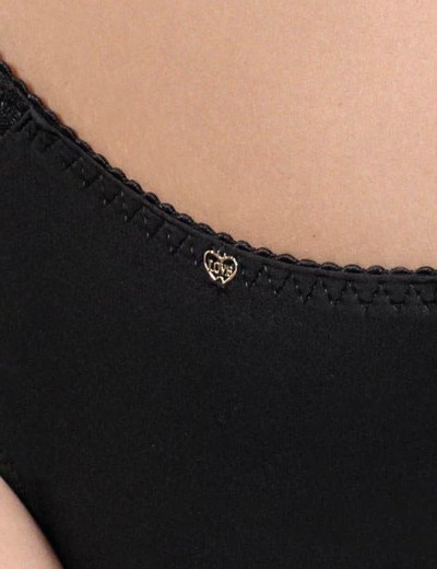 Трусики бразилиана Leilieve MY FIT C4500 nero, Цвет: nero (черный), Размеры: XL, изображение 4