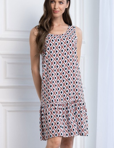 Сарафан из вискозы Mia-Amore BERTA 5300, Цвет: мультиколор, Размеры: L, изображение 4