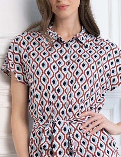 Платье-халат Mia-Amore BERTA 5303, Цвет: мультиколор, Размеры: M, изображение 3