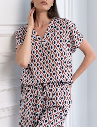 Комплект из тканой вискозы Mia-Amore BERTA 5304, Цвет: мультиколор, Размеры: M, изображение 3