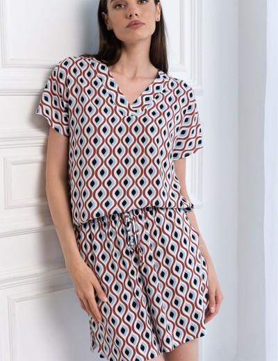 Комплект из тканой вискозы Mia-Amore BERTA 5304, Цвет: мультиколор, Размеры: M, изображение 4