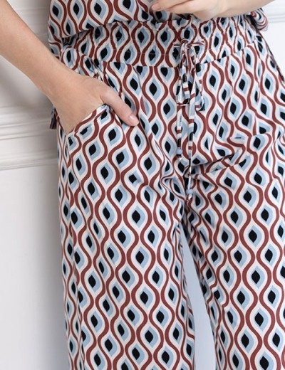 Свободный комплект с брюками Mia-Amore BERTA 5305, Цвет: мультиколор, Размеры: M, изображение 5