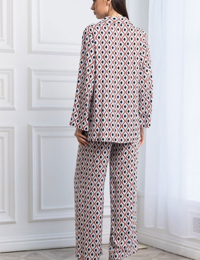 Пестрый костюм из вискозы Mia-Amore BERTA 5306, Цвет: мультиколор, Размеры: S, изображение 3