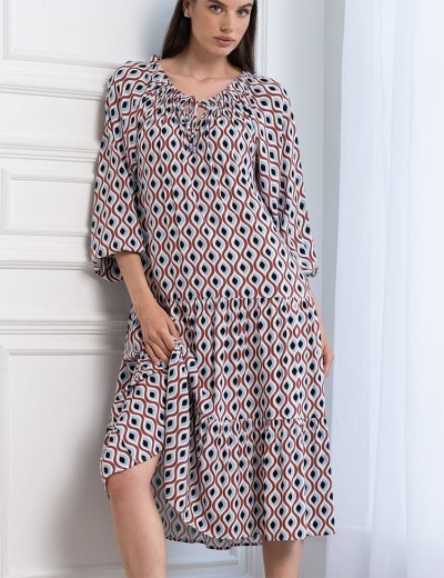 Платье-туника Mia-Amore BERTA 5308, Цвет: мультиколор, Размеры: M, изображение 2