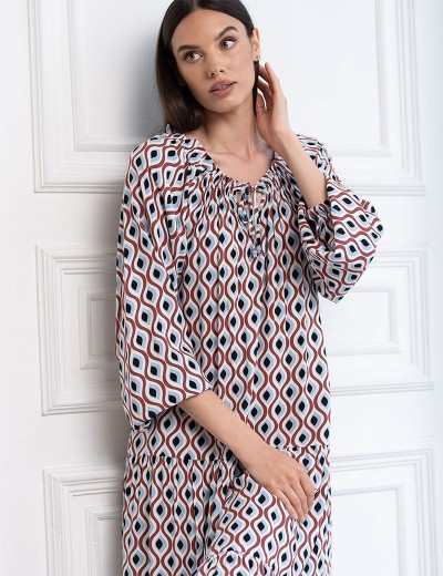 Платье-туника Mia-Amore BERTA 5308, Цвет: мультиколор, Размеры: M, изображение 3