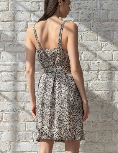 Сарафан из шёлка с вискозой Mia-Amore RUNA 3681, Цвет: мультколор, Размеры: XL, изображение 2