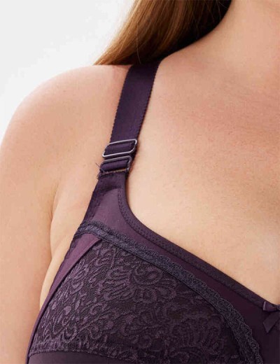 Бюстгальтер мягкий без косточек Milavitsa 104082 / 104083 джем, Цвет: джем, Размеры: 80G, изображение 3