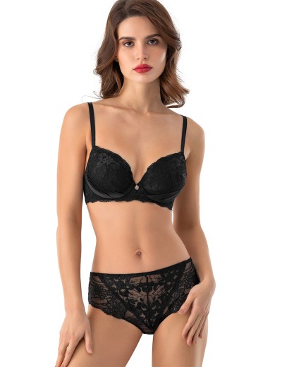 Трусы кружевные Mioocchi AVRORA 8269 nero, Цвет: nero (черный), Размеры: M, изображение 2