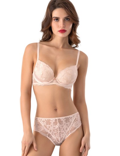 Трусы кружевные Mioocchi AVRORA 8269 rosa crema, Цвет: rosa crema (пудра), Размеры: S, изображение 3