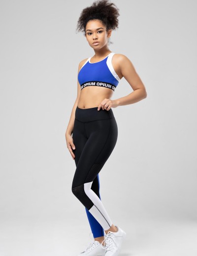 Спортивные леггинсы Opium PF-78 синий, Цвет: черный, Размеры: L, изображение 5