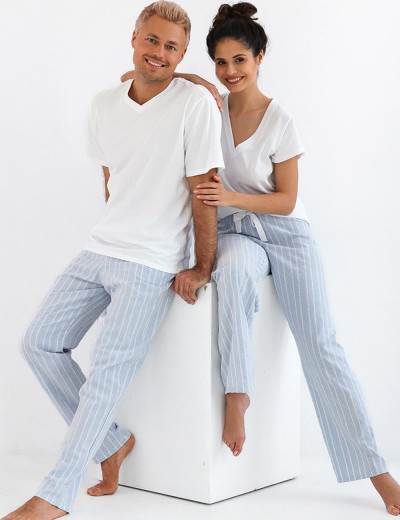 Мужская пижама Sensis DAVID, Цвет: белый, Размеры: M, изображение 2