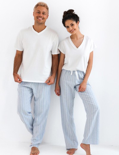 Женская пижама с брюками Sensis IRENE, Цвет: белый, Размеры: S, изображение 3