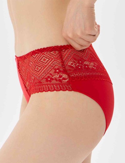 Трусы слипы VOVA LALIQUE V12540 красный, Цвет: красный, Размеры: M, изображение 3
