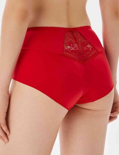 Высокие трусы VOVA LALIQUE V12542 красный, Цвет: красный, Размеры: M, изображение 2