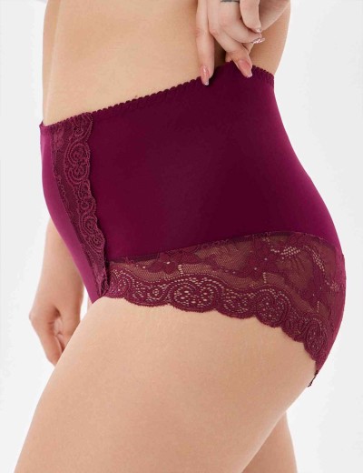 Трусы высокие VOVA SNEJANNA V54045 малиновое сияние, Цвет: малиновое сияние, Размеры: L, изображение 2 Трусы высокие VOVA SNEJANNA V54045 малиновое сияние, Цвет: малиновое сияние, Размеры: L, изображение 2