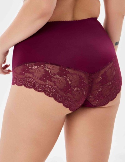 Трусы высокие VOVA SNEJANNA V54045 малиновое сияние, Цвет: малиновое сияние, Размеры: L, изображение 3 Трусы высокие VOVA SNEJANNA V54045 малиновое сияние, Цвет: малиновое сияние, Размеры: L, изображение 3