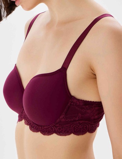 Бюстгальтер спейсер VOVA SNEJANNA V54124 малиновое сияние, Цвет: малиновое сияние, Размеры: 90E, изображение 3