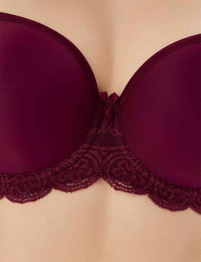 Бюстгальтер спейсер VOVA SNEJANNA V54124 малиновое сияние, Цвет: малиновое сияние, Размеры: 90E, изображение 5