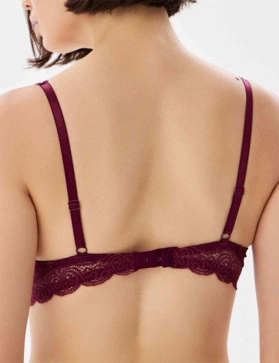 Бюстгальтер пуш-ап VOVA SNEJANNA V54032 малиновое сияние, Цвет: малиновое сияние, Размеры: 80E, изображение 2