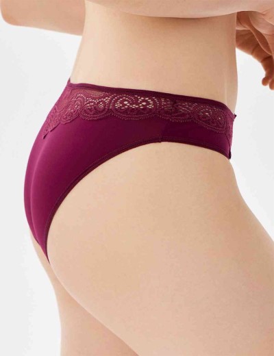 Трусы слипы VOVA SNEJANNA V91641 малиновое сияние, Цвет: малиновое сияние, Размеры: 2XL, изображение 3