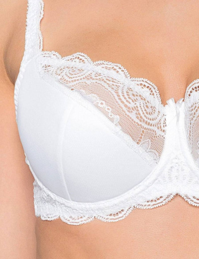 Бюстгальтер полумягкий VOVA SNEJANNA V54023 белый, Цвет: белый, Размеры: 80G, изображение 4