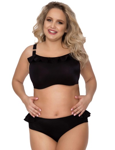 Черный пляжный бюст-топ Akcent AN219/2 M, Цвет: черный, Размеры: 90D, изображение 2