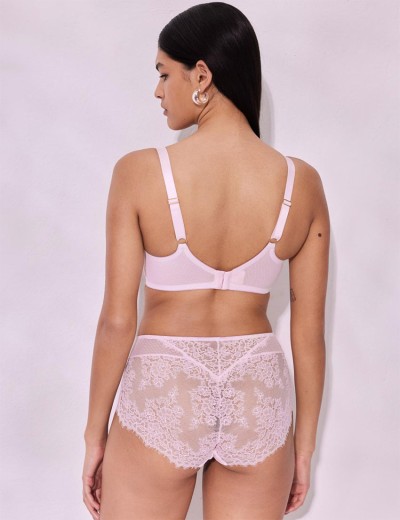 Высокие трусы слипы Alles HUSH BLUSH classic, Цвет: светло-розовый, Размеры: L, изображение 4