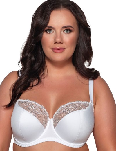 Бюстгальтер с полупоролоном Ava CAMELLIA 2110 PU белый, Цвет: белый, Размеры: 75F, изображение 4