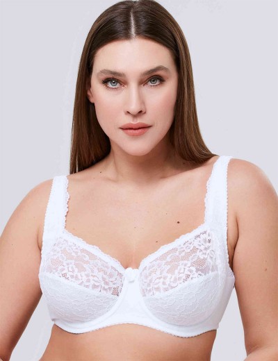 Бюстгальтер мягкий с подкроем Elli 1013 белый, Цвет: белый, Размеры: 90I, изображение 5 Бюстгальтер мягкий с подкроем Elli 1013 белый, Цвет: белый, Размеры: 90I, изображение 5