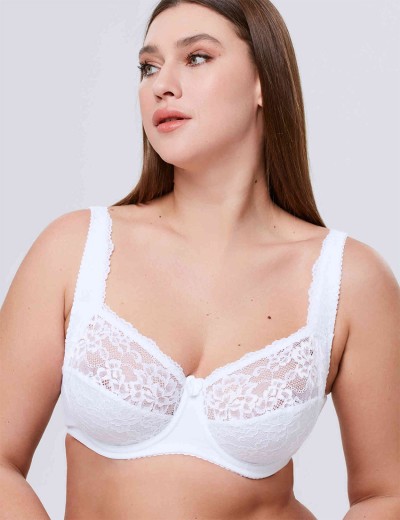 Бюстгальтер мягкий с подкроем Elli 1013 белый, Цвет: белый, Размеры: 90I, изображение 4 Бюстгальтер мягкий с подкроем Elli 1013 белый, Цвет: белый, Размеры: 90I, изображение 4