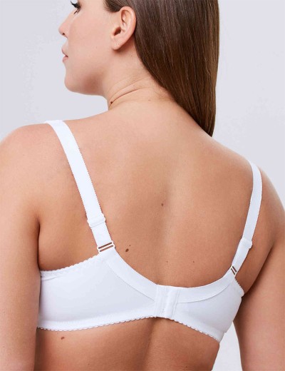 Бюстгальтер мягкий с подкроем Elli 1013 белый, Цвет: белый, Размеры: 90I, изображение 3 Бюстгальтер мягкий с подкроем Elli 1013 белый, Цвет: белый, Размеры: 90I, изображение 3