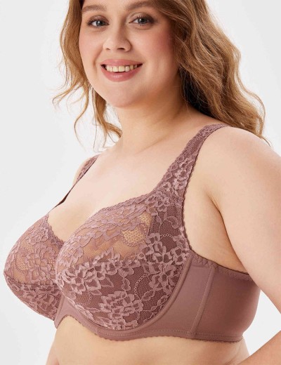 Бюстгальтер мягкий с подкроем Elli 1013 кофейно-розовый, Цвет: кофейно-розовый, Размеры: 90G, изображение 2