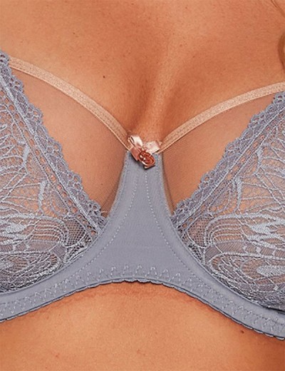 Бюстгальтер мягкий Gaia 1248 VANELLA M голубой, Цвет: голубой, Размеры: 95C, изображение 4