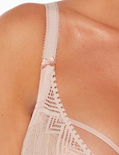 Бюстгальтер полумягкий Gaia 1241 LEANDRA PU пудра, Цвет: пудра, Размеры: 95B, изображение 3