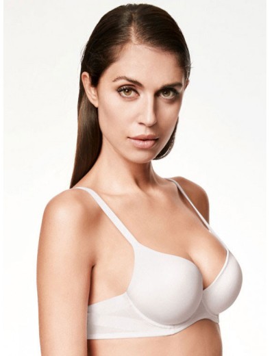 Бюстгальтер формованный Lormar Plunge EXTRA bianco, Цвет: bianco (белый), Размеры: 80C, изображение 3