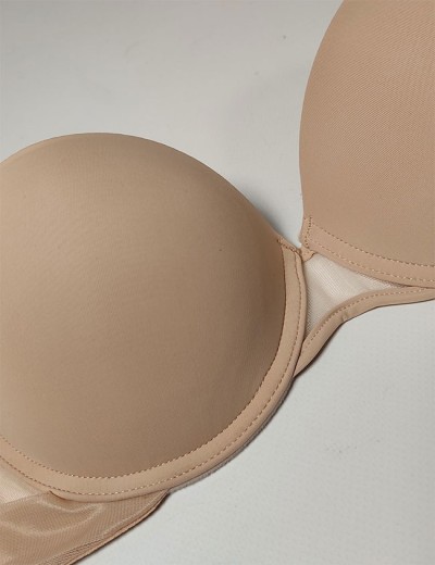 Сверхлегкий бюстгальтер пуш-ап Lormar Soft up EXTRA nudo, Цвет: nudo (телесный), Размеры: 70B, изображение 4